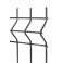 Panele ogrodzeniowe 250cm/153cm/4mm – Ocynk+Kolor 70x200mm