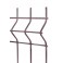 Panele ogrodzeniowe 250cm/150cm/4mm – Ocynk+Kolor
