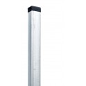 Słupek - 80x80x3 mm h233 cm - ocynk galwaniczny