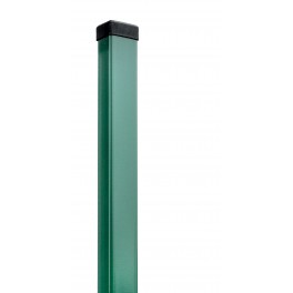 Słupek - 60 x 40 mm wysokość 200cm - ocynk + kolor Zielony (RAL 6005) Słupek - 60 x 40 mm wysokość 200cm - ocynk + kolor Zielony (RAL 6005)
