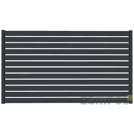 Przęsło ogrodzeniowe stalowe ocynkowane + kolor palisada 120x200 Przęsło ogrodzeniowe stalowe ocynkowane + kolor palisada 120x200