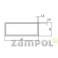 Profil Aluminiowy 50X20X1,6