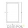 Profil Aluminiowy 80x50x4