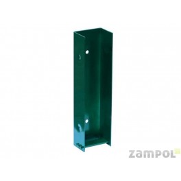 Uchwyt do podmurówek betonowych 6 cm - Ocynk+Kolor Uchwyt do podmurówek betonowych 6 cm - Ocynk+Kolor