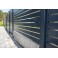 Przęsło ogrodzeniowe aluminiowe + kolor palisada 100x200