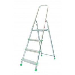 Drabina aluminiowa domowa - 4 stopniowa Drabina aluminiowa domowa - 4 stopniowa